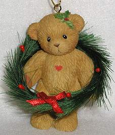 Bear with Wreath