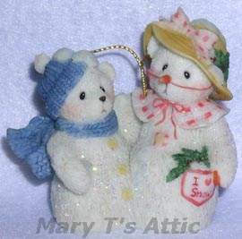 Frosty and Aurora Ornament