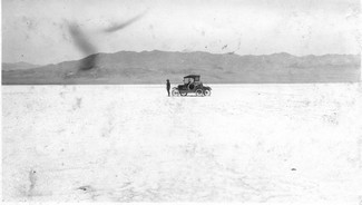 1914 Model-T On The Dry Lake