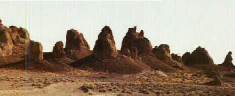 View of Trona Pinnalces